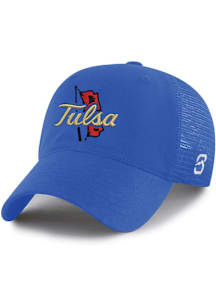 Summit Sportswear Tulsa Golden Hurricane The DT Adjustable Hat - Blue