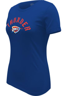 Oklahoma City Thunder Womens Blue Essential Short Sleeve T-Shirt