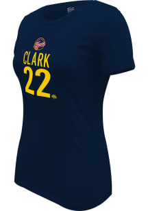 Caitlin Clark Indiana Fever Womens Navy Blue Verbiage Player T-Shirt