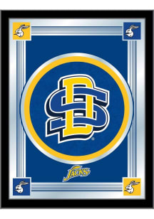 South Dakota State Jackrabbits Logo Hanging Back Bar Mirror