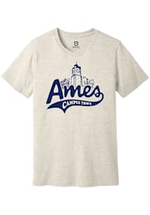Summit Sportswear Ames Oatmeal Campus Town Short Sleeve Fashion T Shirt