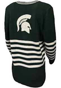 Michigan State Spartans Womens Green Sassafras Long Sleeve Cardigan