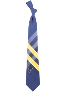 St Louis Blues Grid Neck Mens Tie