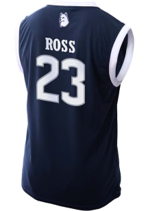 Jayden Ross   UConn Huskies Navy Blue NIL Basketball Jersey