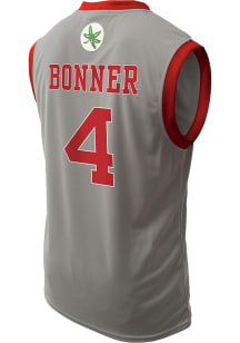 Dale Bonner   Ohio State Buckeyes Grey NIL Basketball Jersey