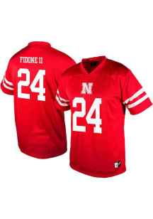 Thomas Fidone II  Mens Red Nebraska Cornhuskers NIL Football Football Jersey