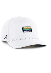 47 Atlanta Braves Vacation Brrr Hitch Adjustable Hat - White