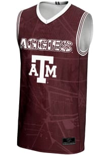 ProSphere Texas A&amp;M Aggies Youth Vigor Maroon Basketball Jersey