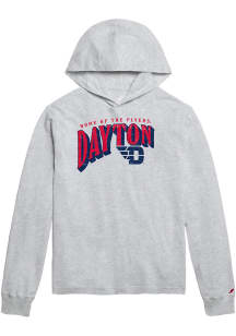 Dayton Flyers Mens Grey Welcome Home Long Sleeve Hoodie
