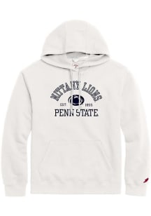 Penn State Nittany Lions Mens White Hallow Classic Long Sleeve Hoodie