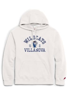 Villanova Wildcats Mens White Hallow Classic Long Sleeve Hoodie