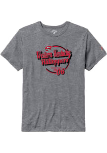 Western Kentucky Hilltoppers Grey Retro Circle Graphic Short Sleeve Fashion T Shirt
