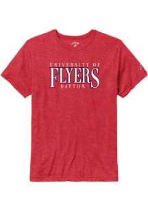 Dayton Flyers Red Part Time Flat Name Short Sleeve Fashion T Shirt