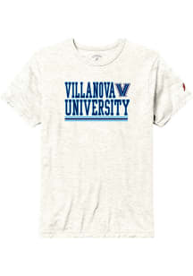 Villanova Wildcats White Bandwidth Seal Short Sleeve Fashion T Shirt