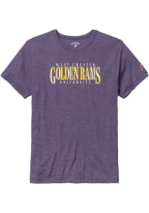 West Chester Golden Rams Purple Part Time Flat Name Short Sleeve Fashion T Shirt