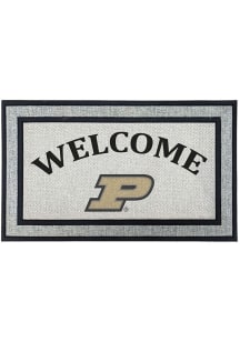 Ash Purdue Boilermakers Welcome 18x30 Door Mat