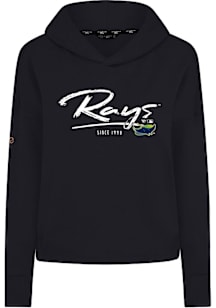 Levelwear Tampa Bay Rays Womens Black Sweet Express Hooded Sweatshirt