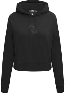Pro Standard Chicago White Sox Womens Black Neutral Hooded Sweatshirt