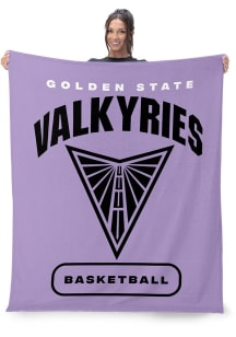 Golden State Valkyries Silk Touch Fleece Blanket - Purple