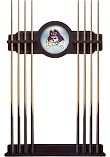 East Carolina Pirates Solid Wood Cue Rack Pool Table