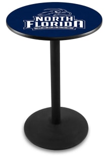 North Florida Ospreys Black Round Base Pub Table