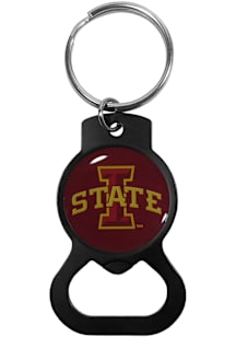Iowa State Cyclones Logo Keychain - Black