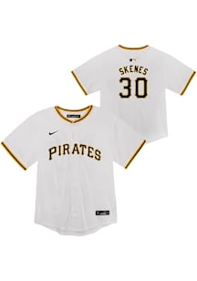 Paul Skenes  Pittsburgh Pirates Toddler White Home Replica Jersey