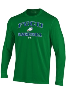 Under Armour Florida Gulf Coast Eagles Green Basketball Performance Long Sleeve T Shirt