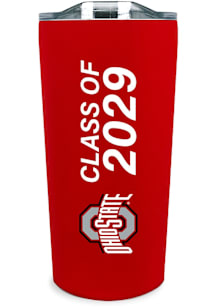 Ohio State Buckeyes 18oz Class of 2029 Soft Touch Stainless Steel Tumbler - Red