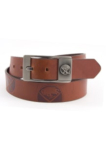 Buffalo Sabres Leather Brandish Mens Belt