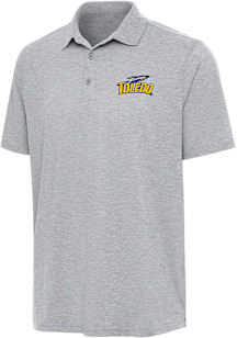 Antigua Toledo Rockets Mens Grey Par 3 Short Sleeve Polo