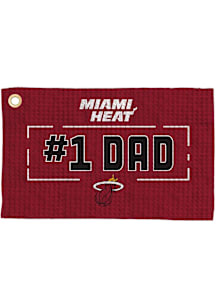 Miami Heat #1 Dad Waffle Golf Towel