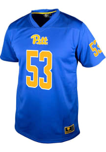 Zachary Crothers Genuine Collective Mens Blue Pitt Panthers NIL Football Jersey