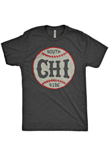 Chitown Clothing Chicago Grey South Side Baseball Short Sleeve Fashion T Shirt
