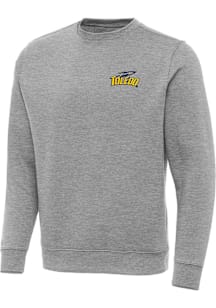 Antigua Toledo Rockets Mens Grey Victory Long Sleeve Crew Sweatshirt