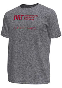 Under Armour MIT Engineers Grey Name Tech Stretch Short Sleeve T Shirt