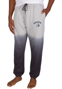 Mens Oregon Ducks Charcoal Concepts Sport Dusk French Terry Sweatpants