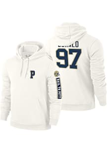 Aaron Donald  The Victory Pitt Panthers Mens Natural Rally Loud Retirement Football Long Sleeve Ho..
