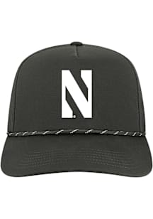 Northwestern Wildcats Caddy Adjustable Hat - Black