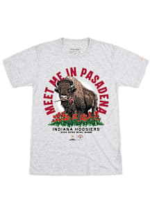 Homefield Indiana Hoosiers Natural 2026 Rose Bowl Meet Me In Pasadena Short Sleeve T Shirt