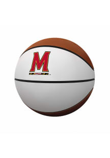 Maryland Terrapins Brown Logo Brands Official Size Brown Autograph Basketball