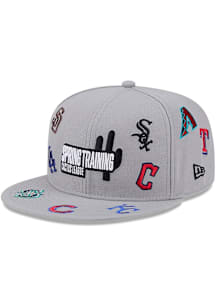 New Era Arizona Diamondbacks Grey 2026 Spring Training Cactus League Fan Pack Scattered 9FIFTY Men..