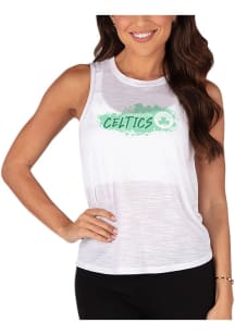 Concepts Sport Boston Celtics Womens White Infuse Tank Top