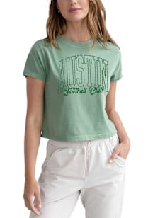 Austin FC Womens Green Montauk Short Sleeve T-Shirt