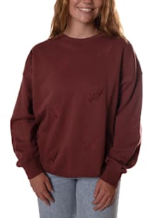 Gameday Social Florida State Seminoles Womens Maroon Ritter Repeat Crew Sweatshirt