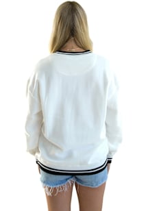 Gameday Social Oklahoma State Cowboys Womens White Allen Arch Crew Sweatshirt