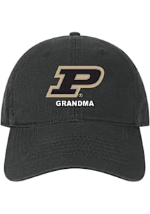 Purdue Boilermakers Grandma Twill Adjustable Hat - Black