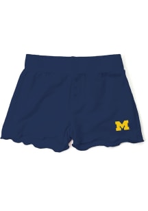 Baby Michigan Wolverines  Wes and Willy primary logo Shorts