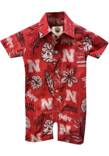 Baby Nebraska Cornhuskers  Wes and Willy  One Piece Set