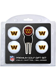 Washington Commanders Divot Tool 4 Pack Golf Gift Set